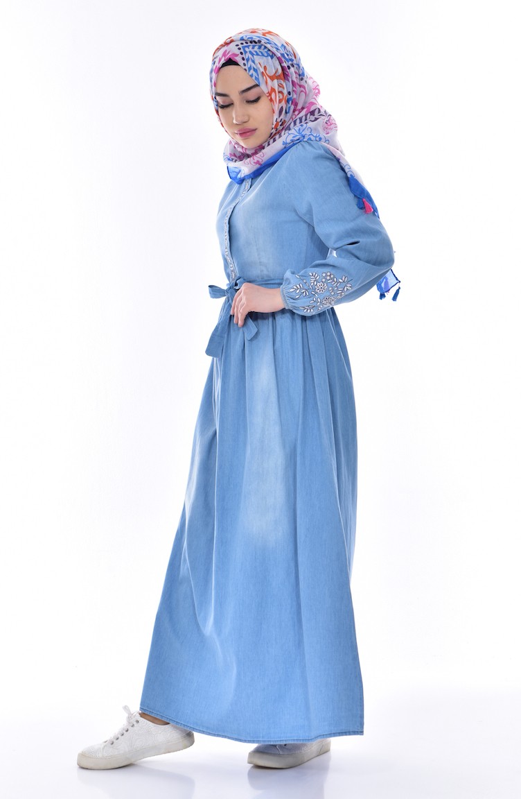 Jeans Blue Dress 3628 02