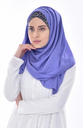 Plain Shawl 9761-01 Lilac 9761-01