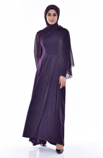 Robe Hijab Pourpre 1952-02