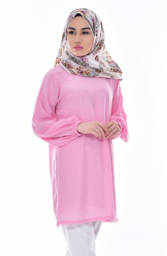 Geraftes Tunika 1504-06 Pink 1504-06