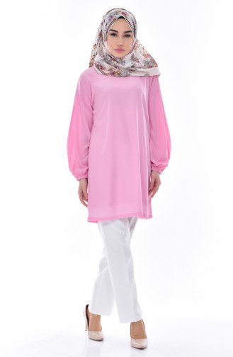 Geraftes Tunika 1504-06 Pink 1504-06