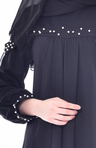 Black Hijab Dress 3270-01