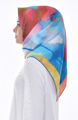 Turquoise Scarf 4494-02