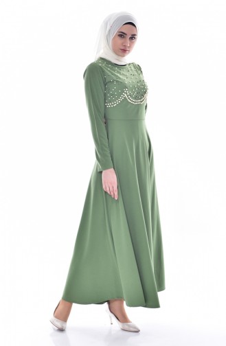 Robe Hijab Vert 7662-12