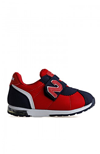 Kinetix 8P Poldy Kids Sport Shoes 100299579 Red Navy Blue 100299579