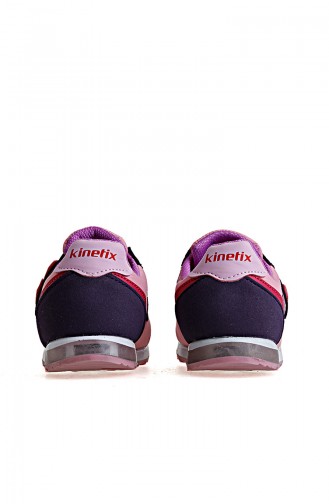 كينتكس حذاء رياضي للأطفال 100299594 لون بنفسجي و زهري 100299594