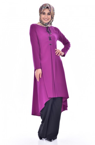 Tunic Trousers Double Suit 9021-02 Plum 9021-02