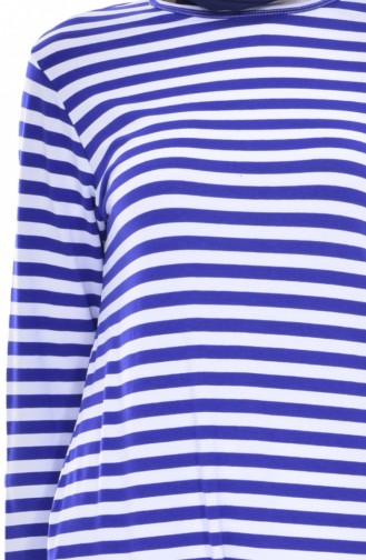BWEST Striped Tunic 8146-05 Saks 8146-05