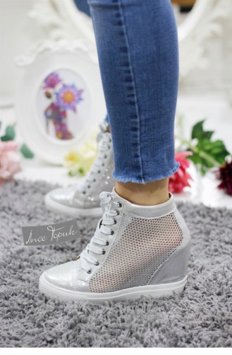 Damen Sportschuhe mit Versteckte Absatz 8Yaza0237367 8YAZA0237367