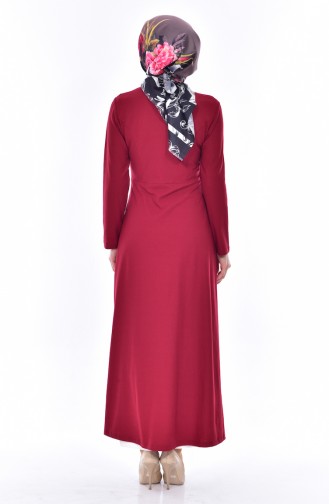 Claret Red Abaya 6005-11