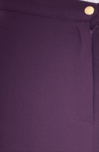 İspanyol Paça Pantolon 2001-01 Mor