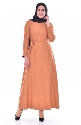 Biscuit Hijab Dress 0501-06