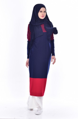 Navy Blue Knitwear 4671-04