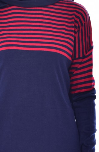 Navy Blue Knitwear 4671-04