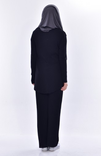 Tunic Trousers Double Suit 3313-05 Black 3313-05