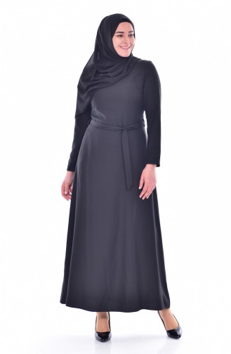 Black Hijab Dress 0501-04
