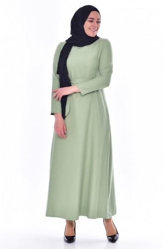 Robe Hijab Vert eau 0501-03