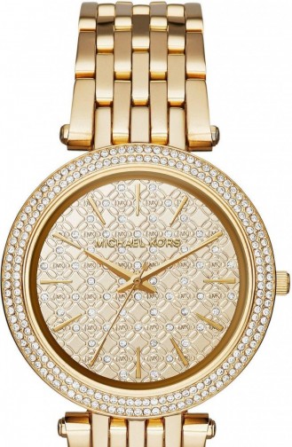 Gold Colour Horloge 3398