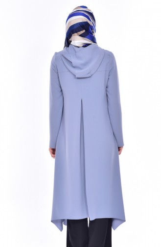 Cape a Capuche 35827-02 Bleu Clair 35827-02