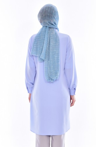 Embroidered Tunic 1650-07 Ice Blue 1650-07