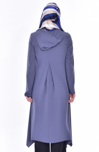 Cape a Capuche 35827-05 İndigo 35827-05