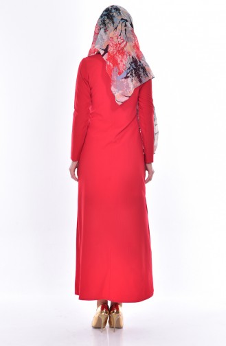 Necklace Dress 0214-03 Red 0214-03