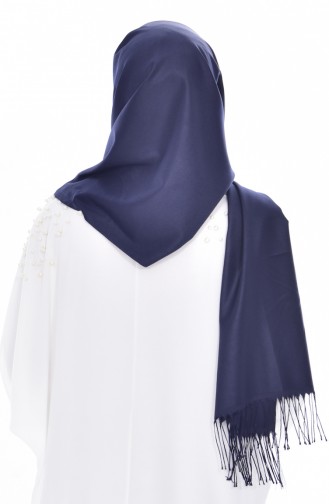 Navy Blue Sjaal 11