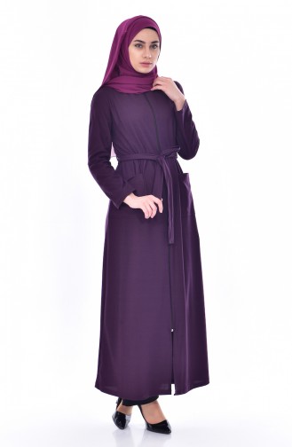 Purple Abaya 6011-07