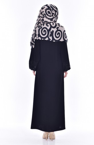 Black Abaya 35824-01