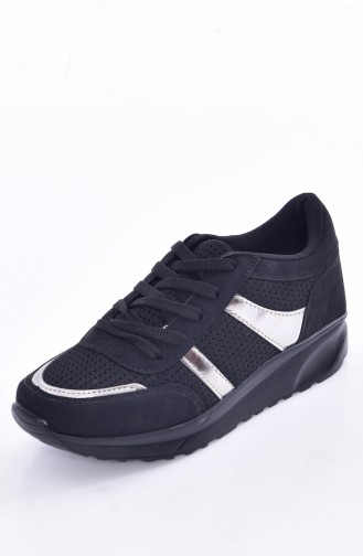 Black Sport Shoes 0765-02