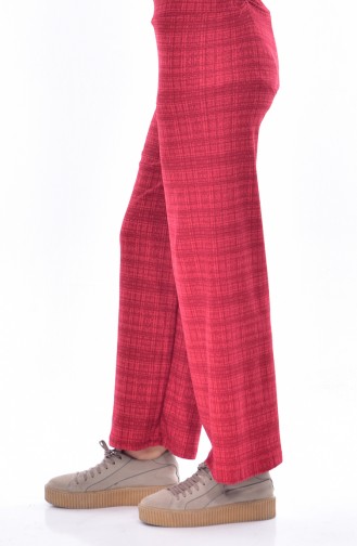 Claret Red Pants 4063-01