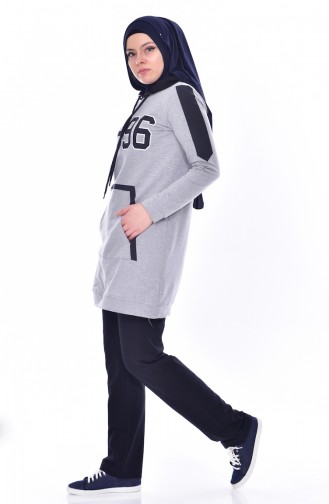 Gray Tracksuit 8148-05