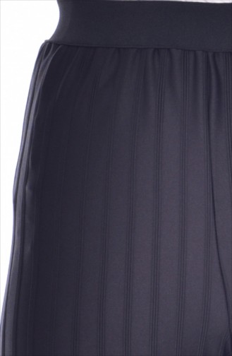 Pantalon Large élastique 0124-03 Noir 0124-03