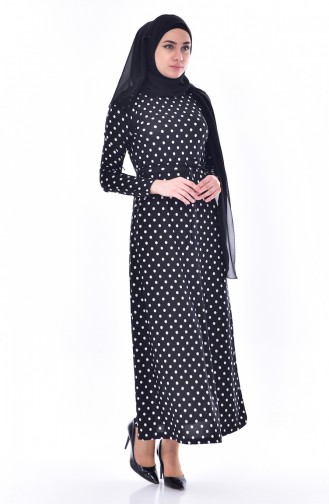 Black Hijab Dress 1955-01