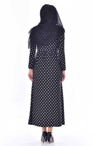 Black Hijab Dress 1955-01