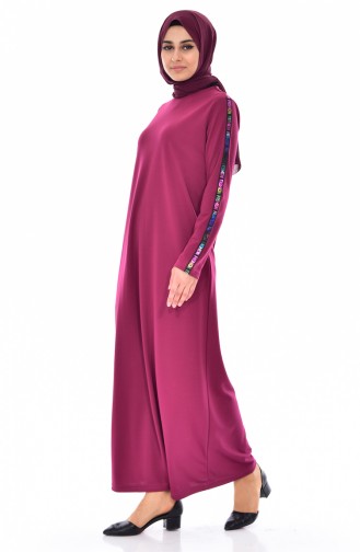 Robe Manches a Rayure 99144-02 Bordeaux 99144-02