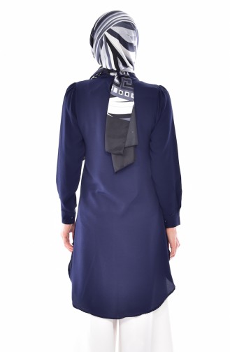 Navy Blue Tuniek 4910-02