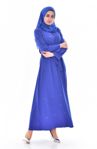 Saxon blue İslamitische Jurk 1225-04