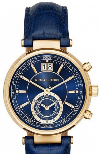 Navy Blue Wrist Watch 2425
