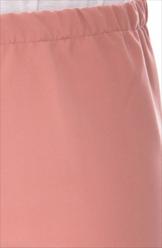 Pantalon Taille élastique 3016-02 Rose Pâle 3016-02