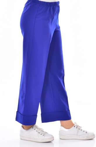 Pantalon Taille élastique 3016-07 Bleu Roi 3016-07