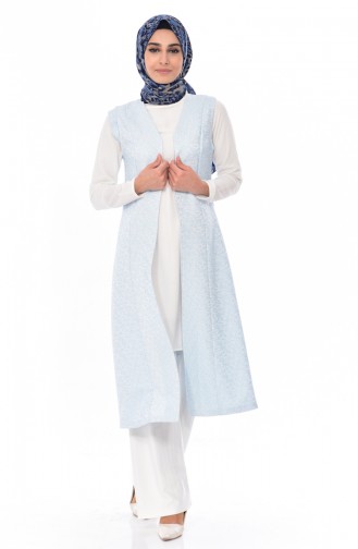 Light Blue Waistcoats 2946-02