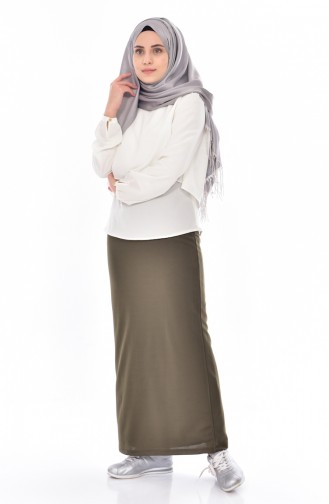 Pencil Skirt 20701-03 Khaki 20701-03