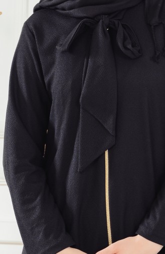 Black Abaya 6001-02