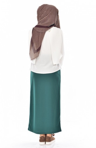 Pencil Skirt 20701-10 Emerald Green 20701-10