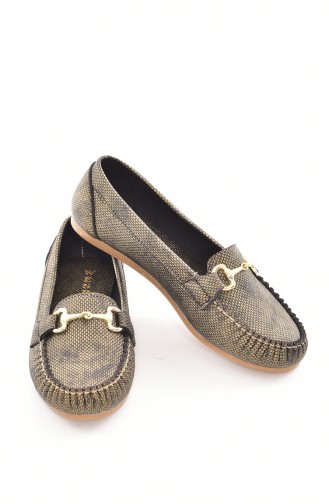 Ballerine Pour Femme 50234-04 Or 50234-04