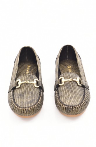 Ballerine Pour Femme 50234-04 Or 50234-04