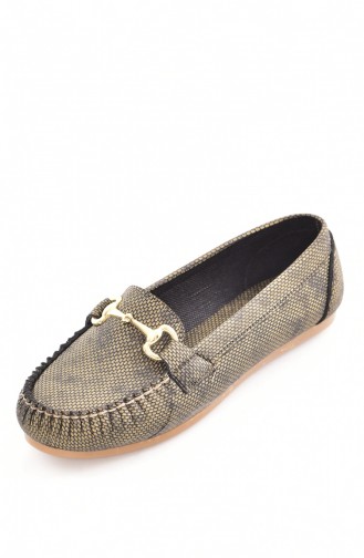 Ballerine Pour Femme 50234-04 Or 50234-04