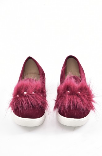 Hairy Women´s Shoes 50231-01 Claret Red 50231-01