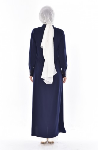 Garnili Abaya 0251-01 Navy 0251-01